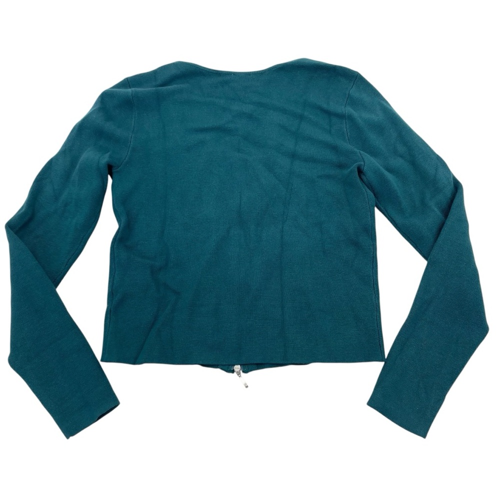 Abercrombie & Fitch Cardigan Sweater Large Green - Picture 10 of 12